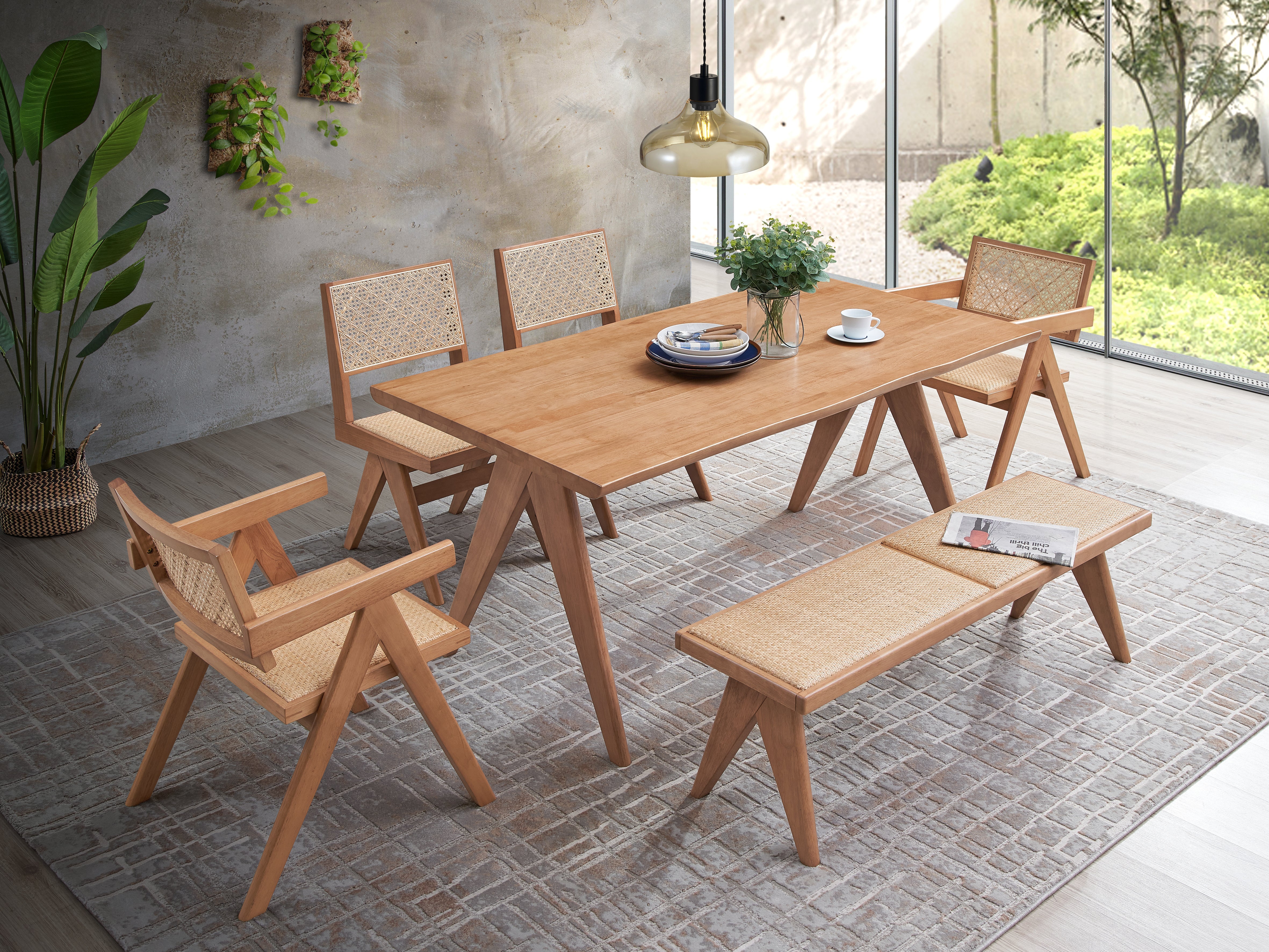 Valentina Rattan Patio Furniture Set